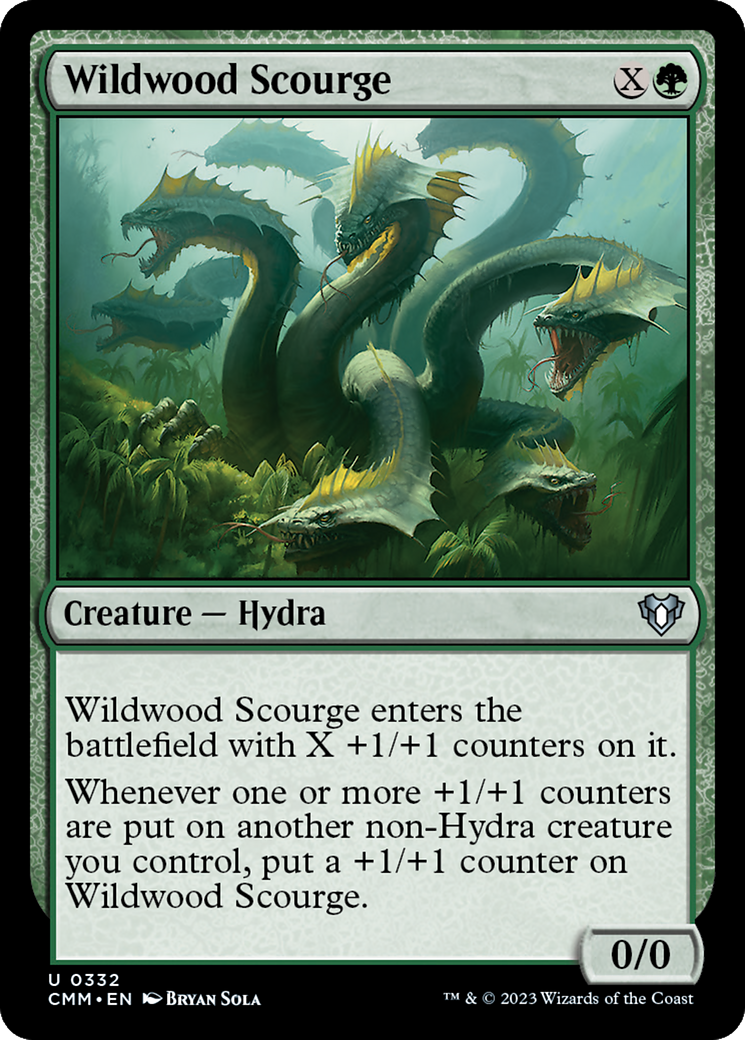 Wildwood Scourge [Commander Masters] | Card Merchant Takapuna