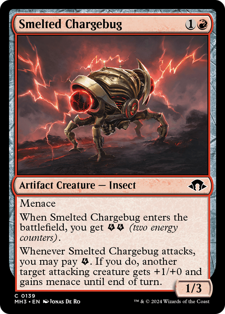 Smelted Chargebug [Modern Horizons 3] | Card Merchant Takapuna