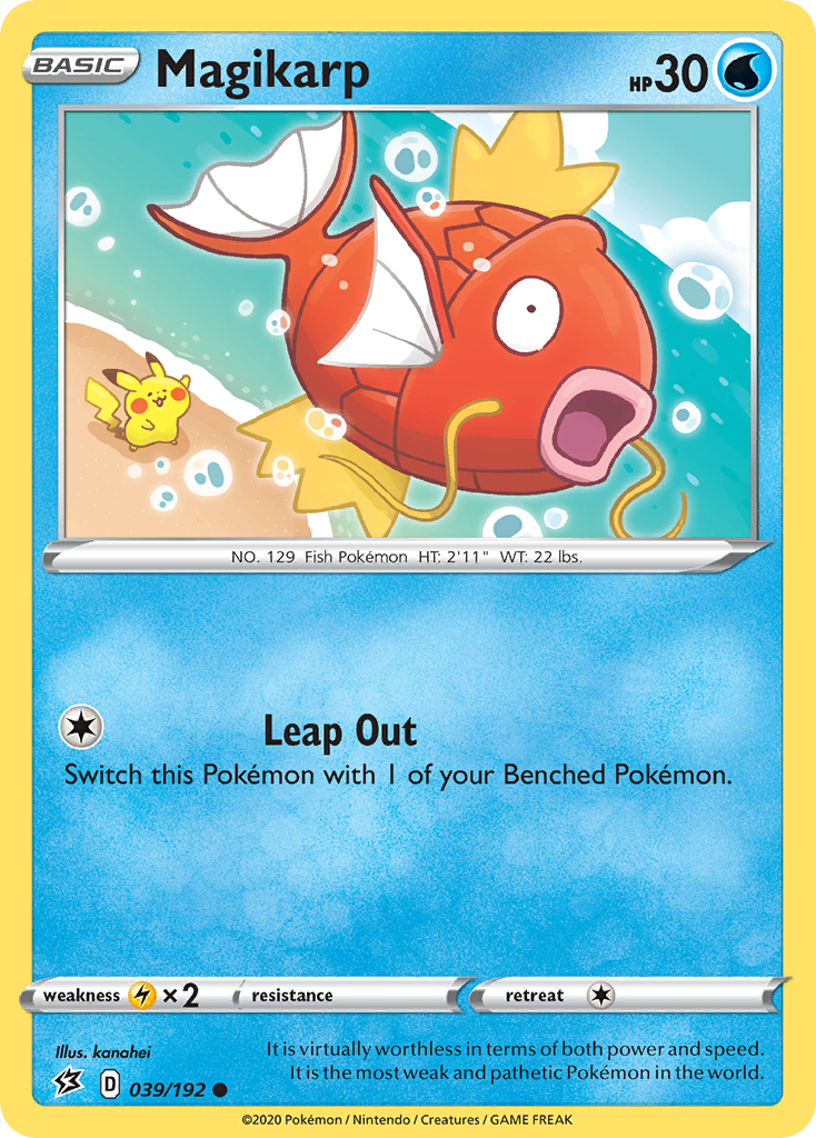 Magikarp (039/192) [Sword & Shield: Rebel Clash] | Card Merchant Takapuna