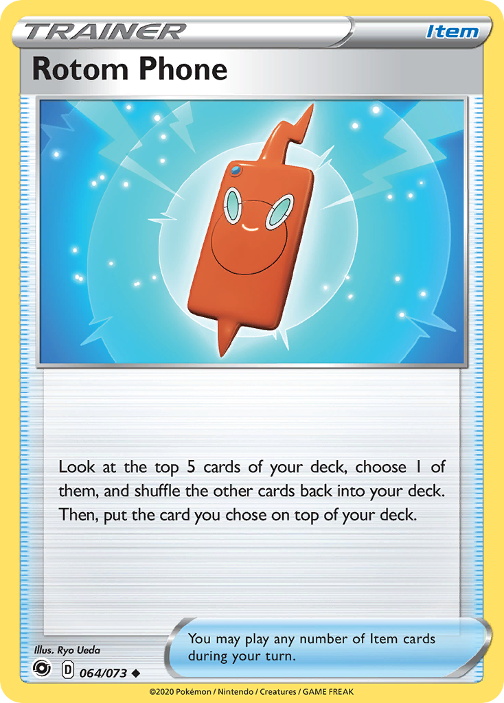 Rotom Phone (064/073) [Sword & Shield: Champion's Path] | Card Merchant Takapuna