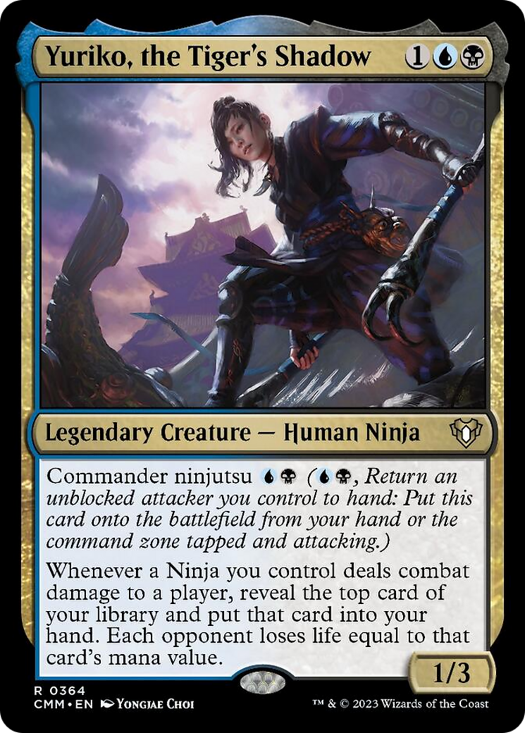 Yuriko, the Tiger's Shadow [Commander Masters] | Card Merchant Takapuna