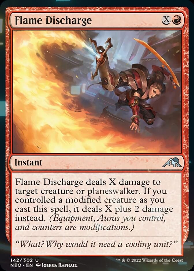 Flame Discharge [Kamigawa: Neon Dynasty] | Card Merchant Takapuna