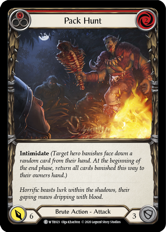 Pack Hunt (Red) [U-WTR023] (Welcome to Rathe Unlimited)  Unlimited Normal | Card Merchant Takapuna