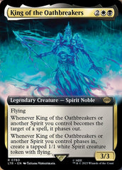 King of the Oathbreakers (Extended Art) (Surge Foil) [The Lord of the Rings: Tales of Middle-Earth] | Card Merchant Takapuna