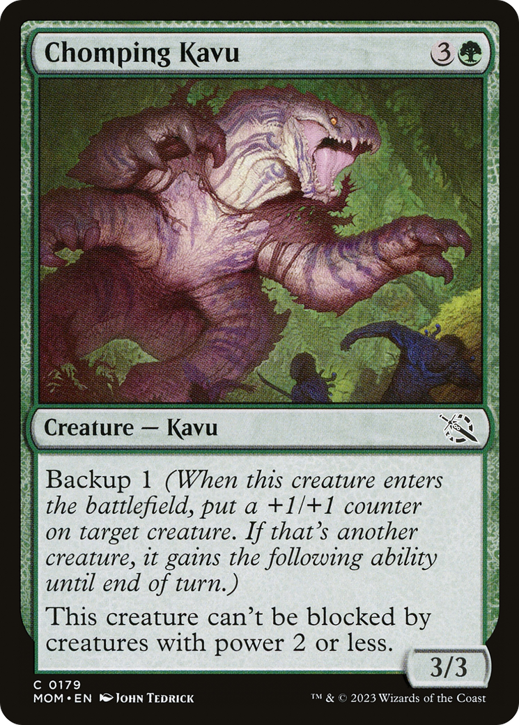 Chomping Kavu [March of the Machine] | Card Merchant Takapuna