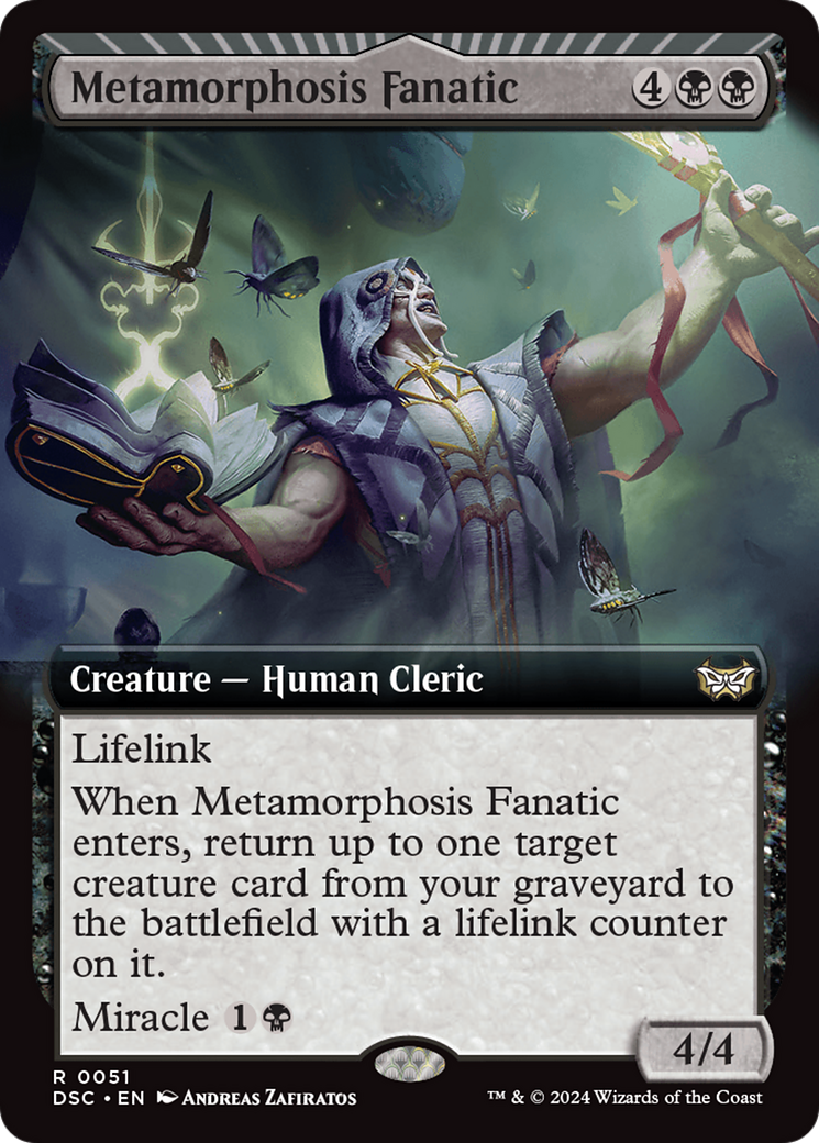 Metamorphosis Fanatic (Extended Art) [Duskmourn: House of Horror Commander] | Card Merchant Takapuna