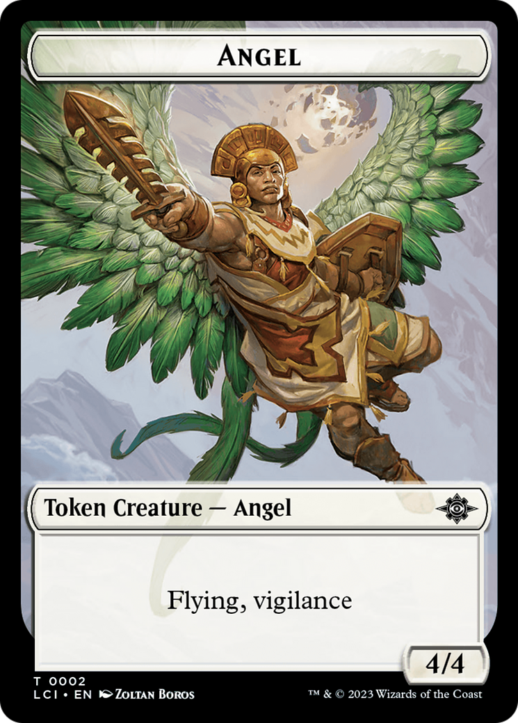 Angel Token [The Lost Caverns of Ixalan Tokens] | Card Merchant Takapuna