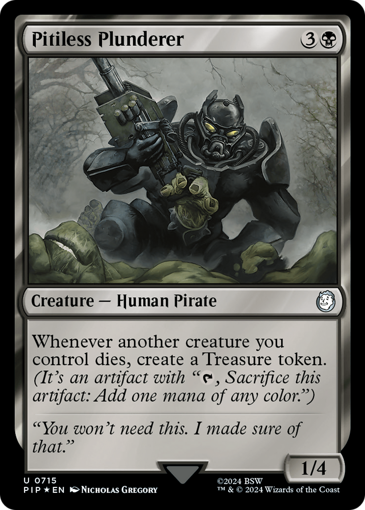 Pitiless Plunderer (Surge Foil) [Fallout] | Card Merchant Takapuna