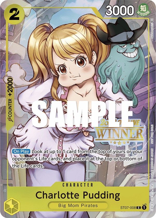 Charlotte Pudding (Offline Regional 2023) [Winner] [One Piece Promotion Cards] | Card Merchant Takapuna