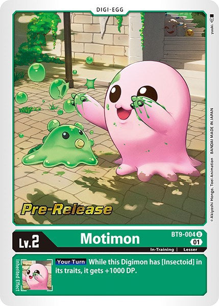 Motimon [BT9-004] [X Record Pre-Release Promos] | Card Merchant Takapuna