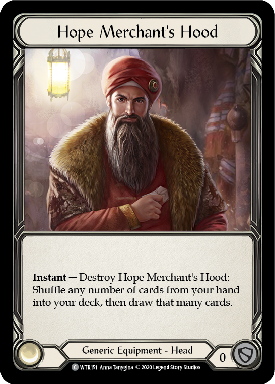 Hope Merchant's Hood [U-WTR151] (Welcome to Rathe Unlimited)  Unlimited Rainbow Foil | Card Merchant Takapuna