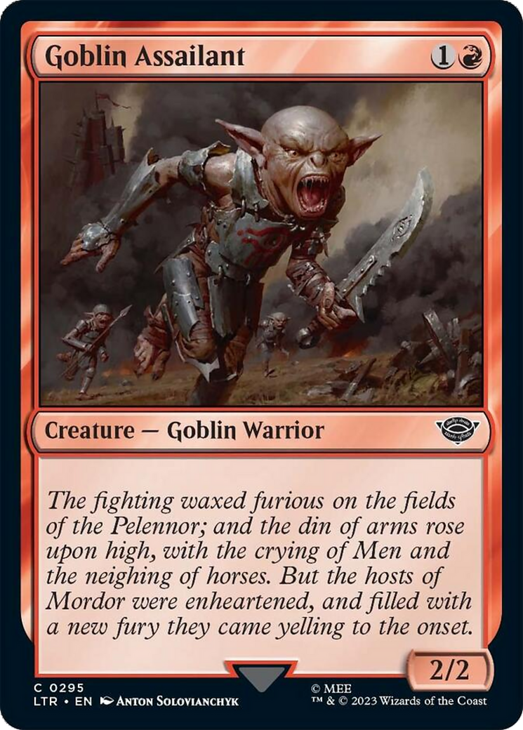 Goblin Assailant [The Lord of the Rings: Tales of Middle-Earth] | Card Merchant Takapuna