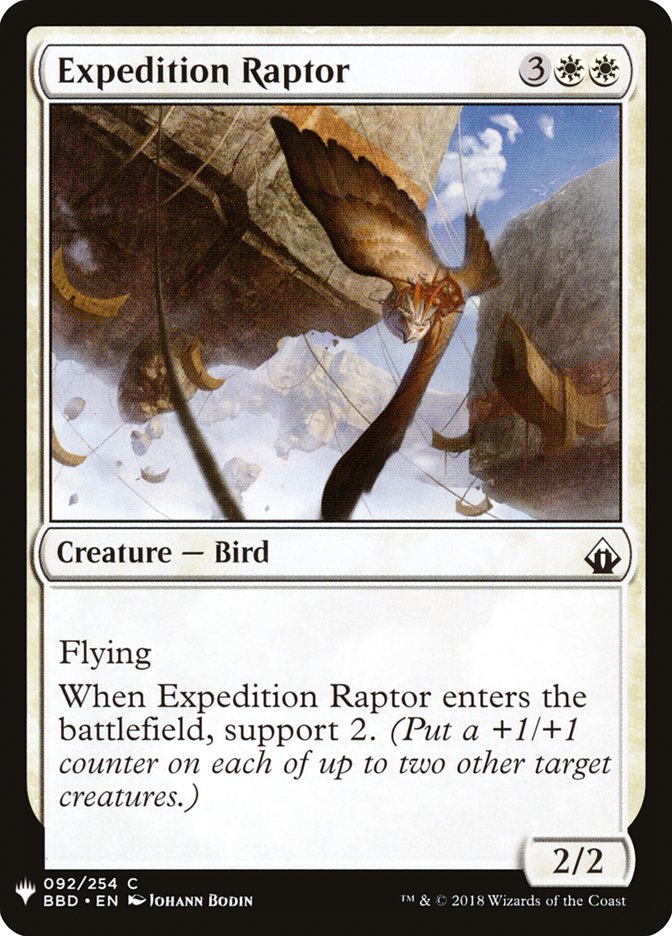 Expedition Raptor [Mystery Booster] | Card Merchant Takapuna