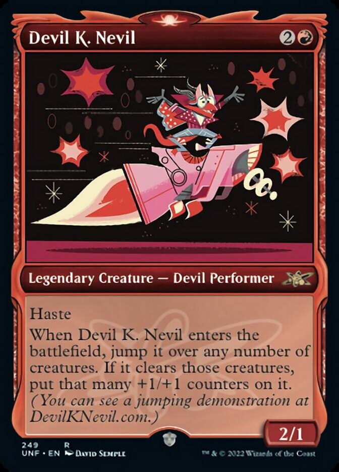 Devil K. Nevil (Showcase) [Unfinity] | Card Merchant Takapuna