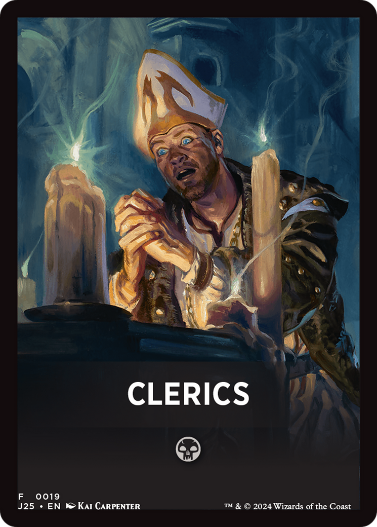 Clerics Theme Card [Foundations Jumpstart Front Cards] | Card Merchant Takapuna