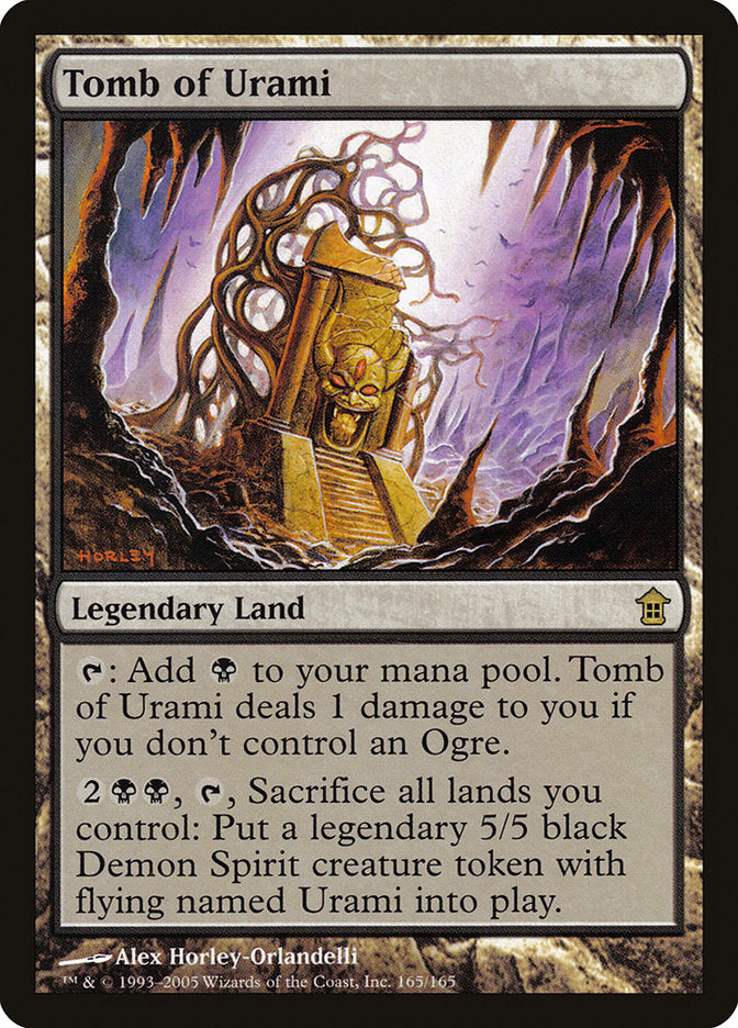 Tomb of Urami [Saviors of Kamigawa] | Card Merchant Takapuna