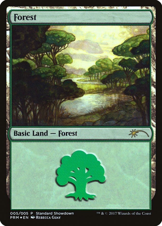 Forest (Rebecca Guay) [Standard Showdown Promos] | Card Merchant Takapuna