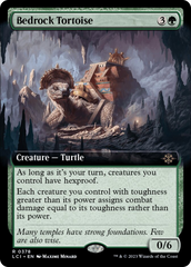 Bedrock Tortoise (Extended Art) [The Lost Caverns of Ixalan] | Card Merchant Takapuna