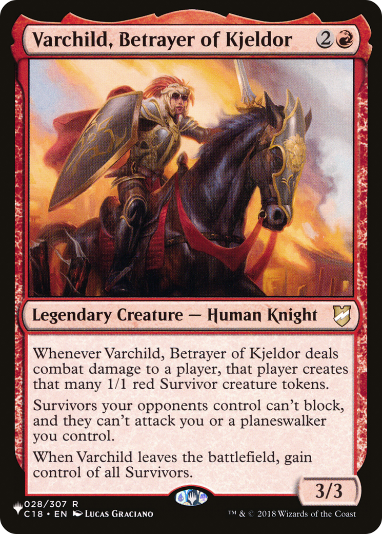 Varchild, Betrayer of Kjeldor [The List] | Card Merchant Takapuna