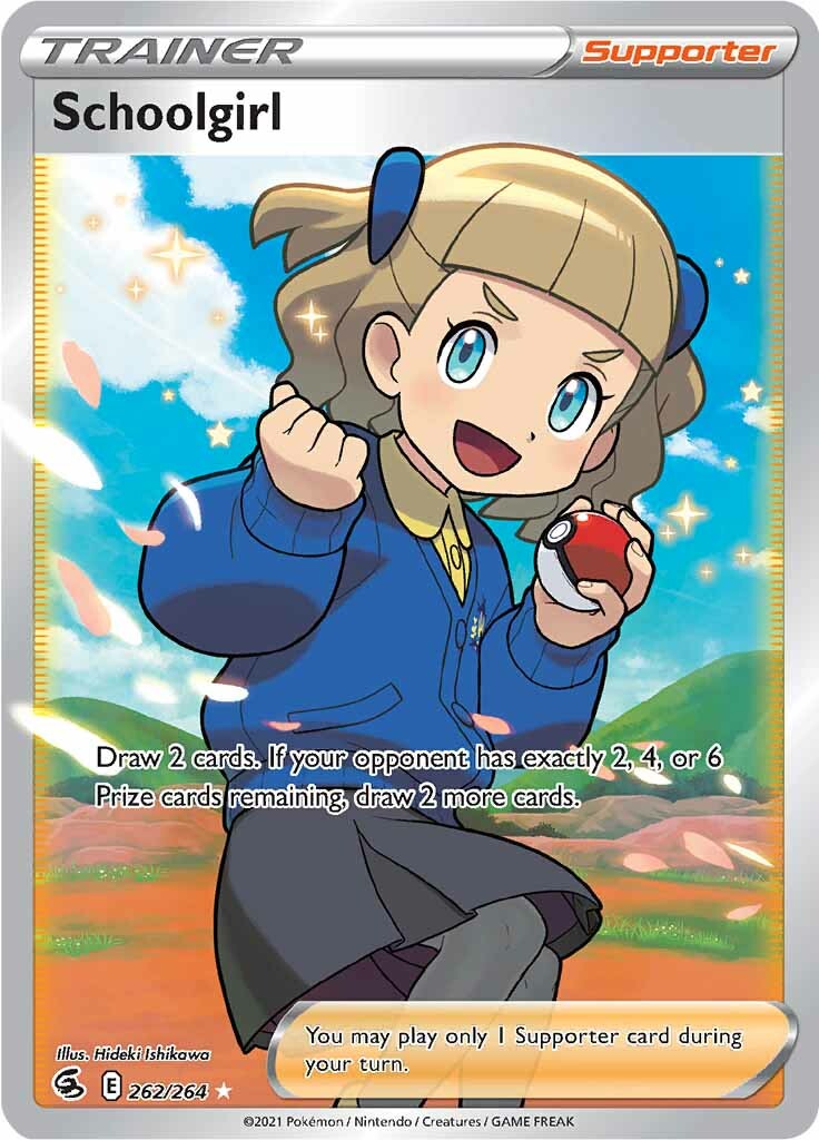 Schoolgirl (262/264) [Sword & Shield: Fusion Strike] | Card Merchant Takapuna