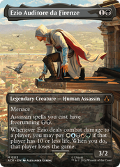 Ezio Auditore da Firenze (Borderless) [Assassin's Creed] | Card Merchant Takapuna