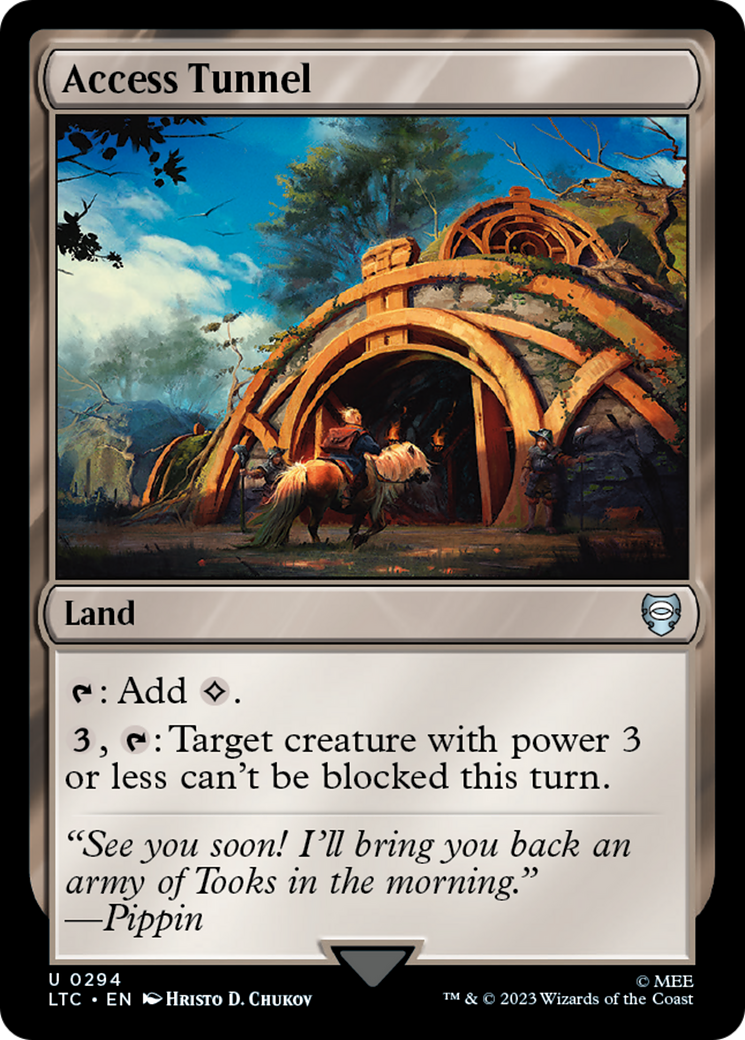 Access Tunnel [The Lord of the Rings: Tales of Middle-Earth Commander] | Card Merchant Takapuna