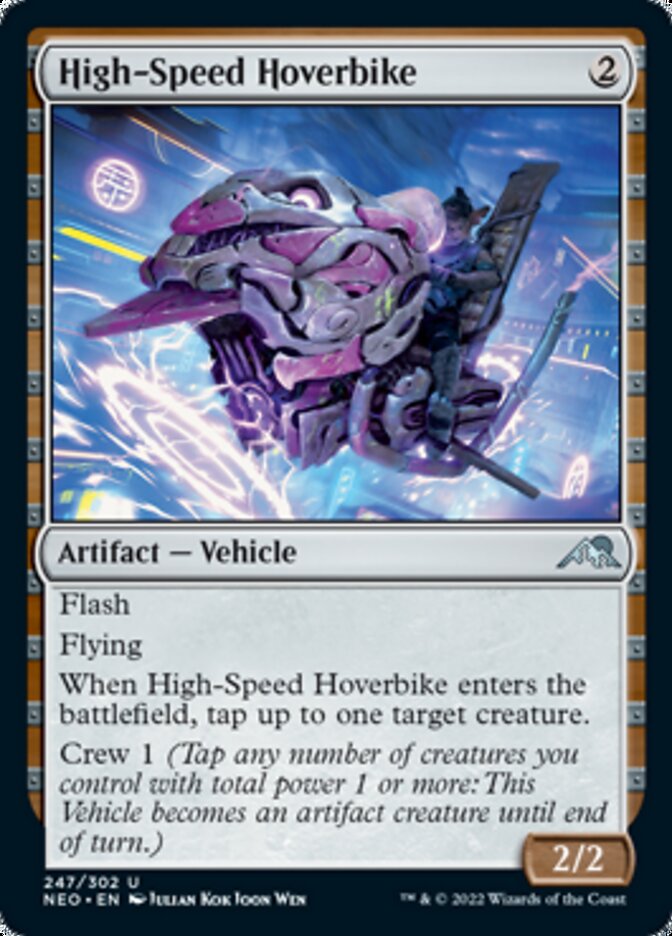 High-Speed Hoverbike [Kamigawa: Neon Dynasty] | Card Merchant Takapuna