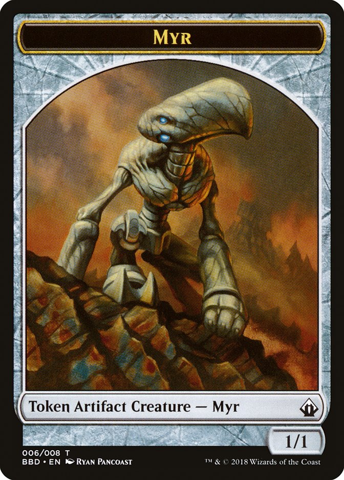 Myr Token [Battlebond Tokens] | Card Merchant Takapuna