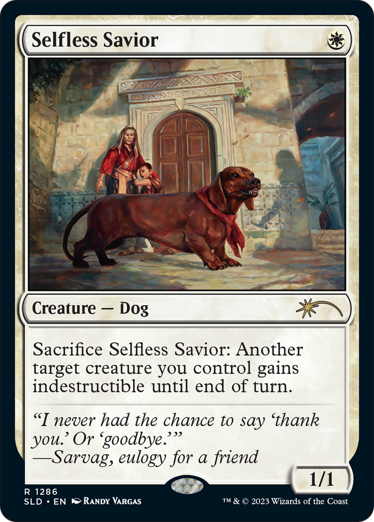 Selfless Savior [Secret Lair Drop Series] | Card Merchant Takapuna