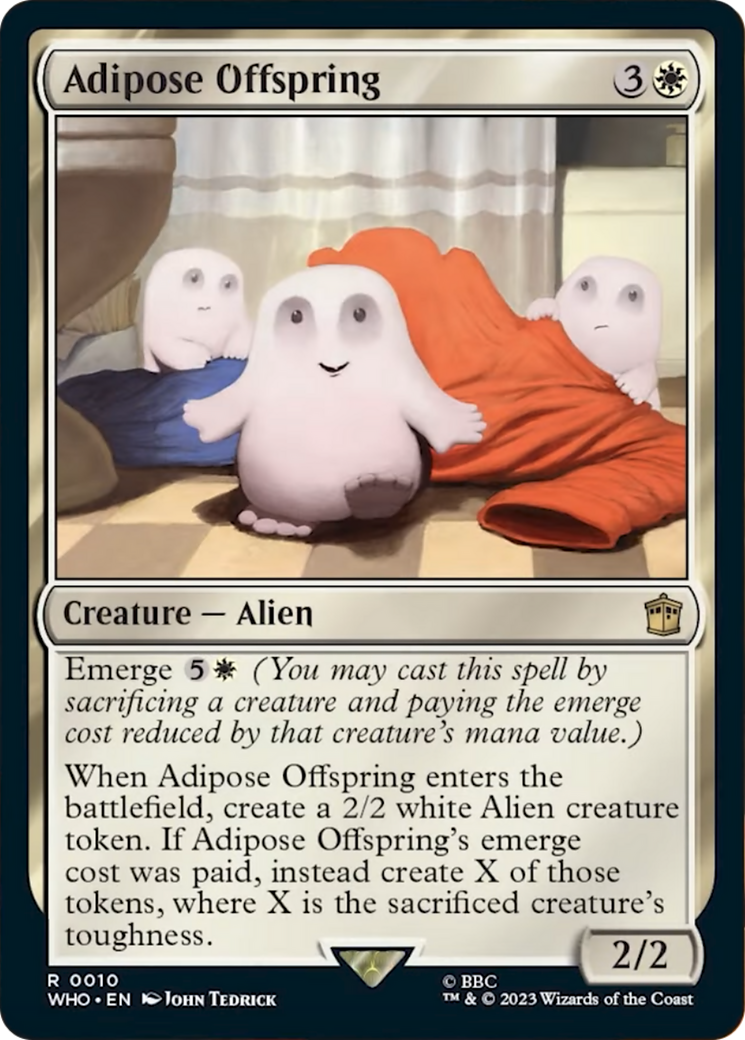 Adipose Offspring [Doctor Who] | Card Merchant Takapuna