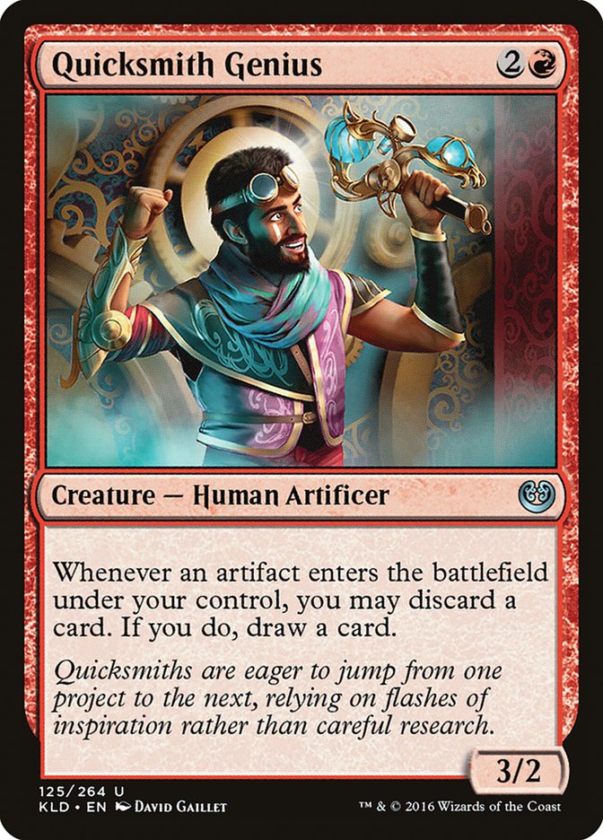 Quicksmith Genius [Kaladesh] | Card Merchant Takapuna