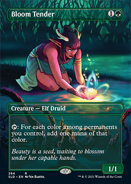 Bloom Tender (Borderless) [Secret Lair Drop Series] | Card Merchant Takapuna