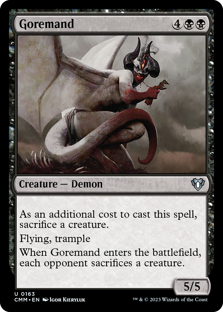 Goremand [Commander Masters] | Card Merchant Takapuna