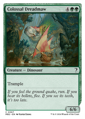 Colossal Dreadmaw (White Border) [Mystery Booster 2] | Card Merchant Takapuna