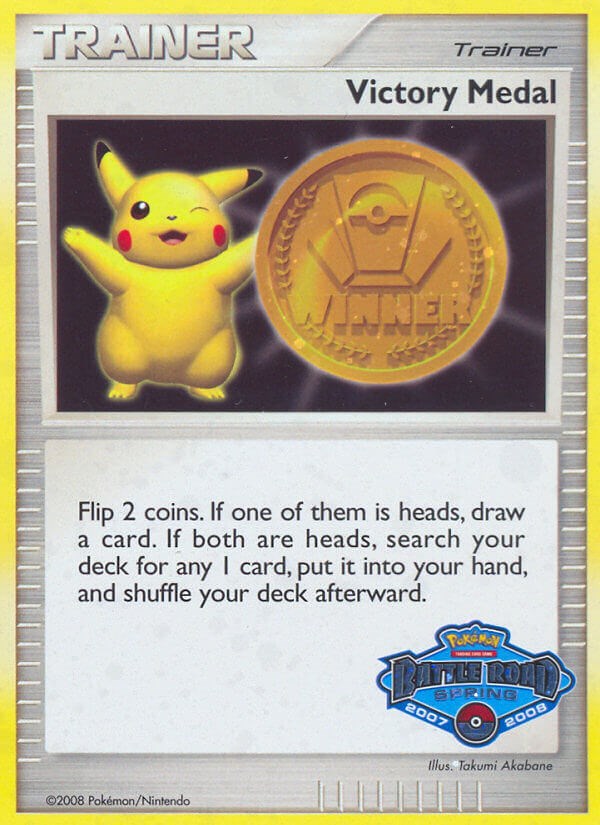 Victory Medal (2007-2008) (Battle Road Spring) [League & Championship Cards] | Card Merchant Takapuna