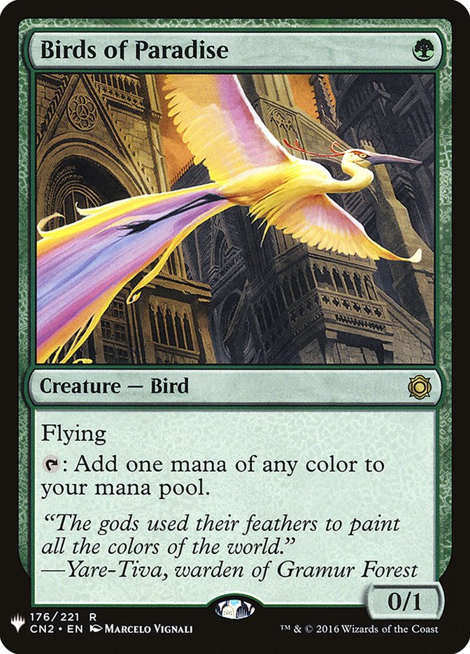 Birds of Paradise [Mystery Booster] | Card Merchant Takapuna