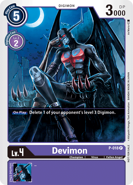 Devimon [P-018] [Promotional Cards] | Card Merchant Takapuna