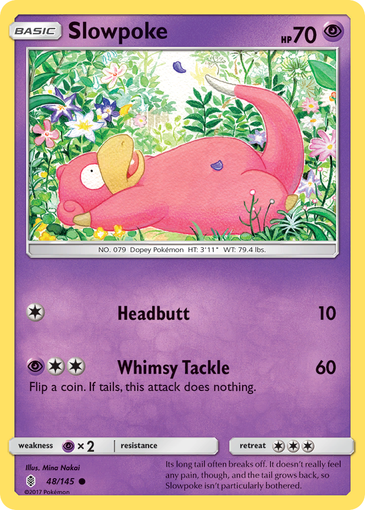 Slowpoke (48/145) [Sun & Moon: Guardians Rising] | Card Merchant Takapuna