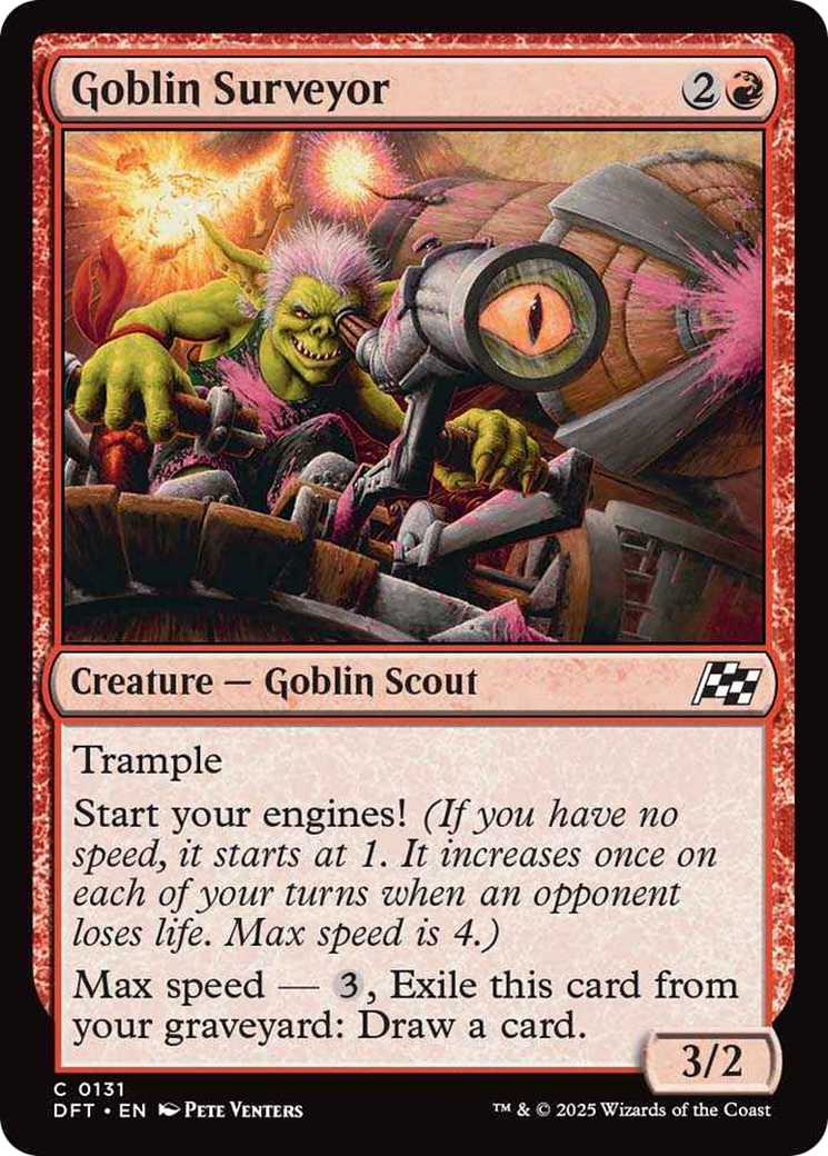 Goblin Surveyor [Aetherdrift] | Card Merchant Takapuna