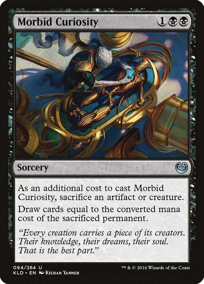 Morbid Curiosity [Kaladesh] | Card Merchant Takapuna