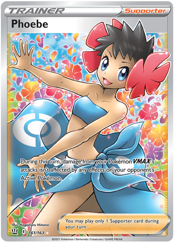 Phoebe (161/163) [Sword & Shield: Battle Styles] | Card Merchant Takapuna