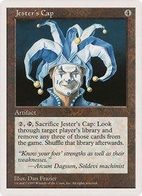 Jester's Cap (Oversized) [Oversize Cards] | Card Merchant Takapuna