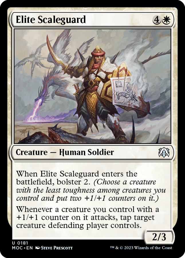 Elite Scaleguard [March of the Machine Commander] | Card Merchant Takapuna