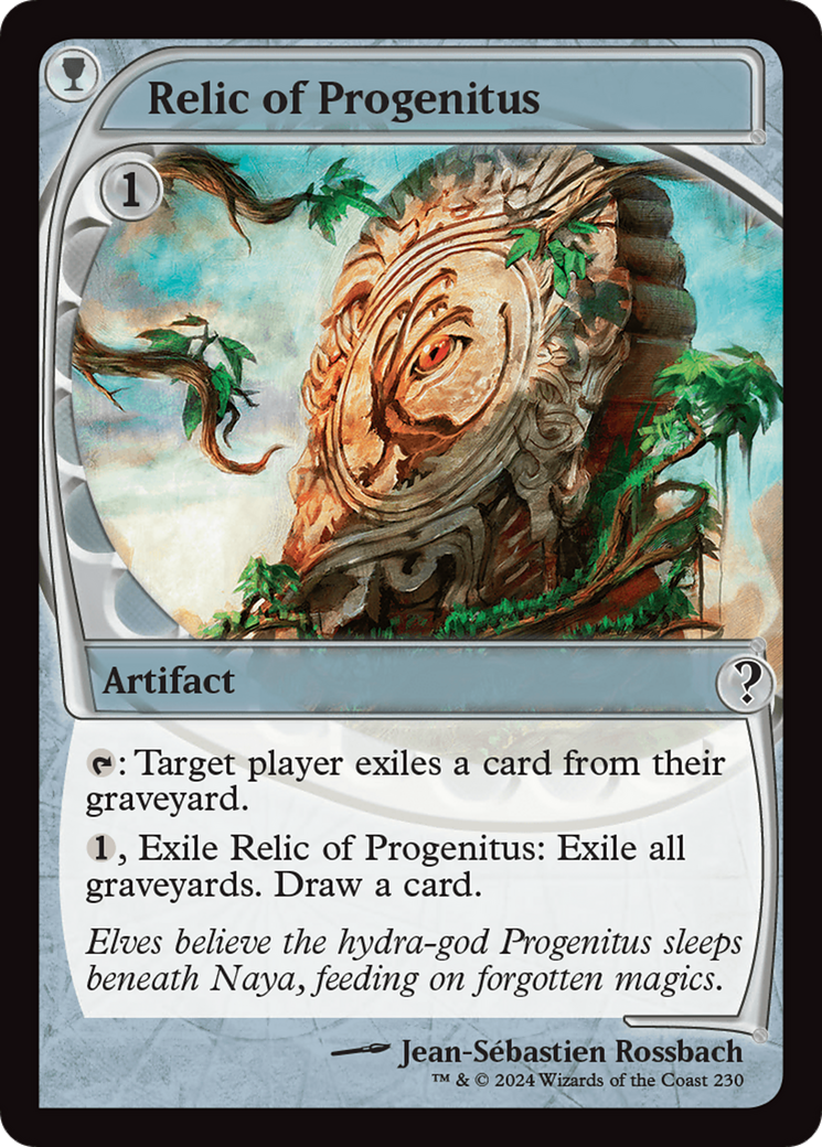 Relic of Progenitus (Future Sight) [Mystery Booster 2] | Card Merchant Takapuna