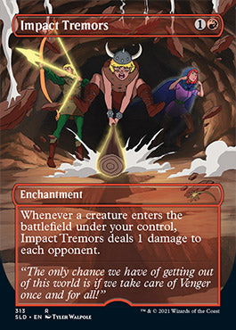 Impact Tremors (Borderless) [Secret Lair Drop Series] | Card Merchant Takapuna