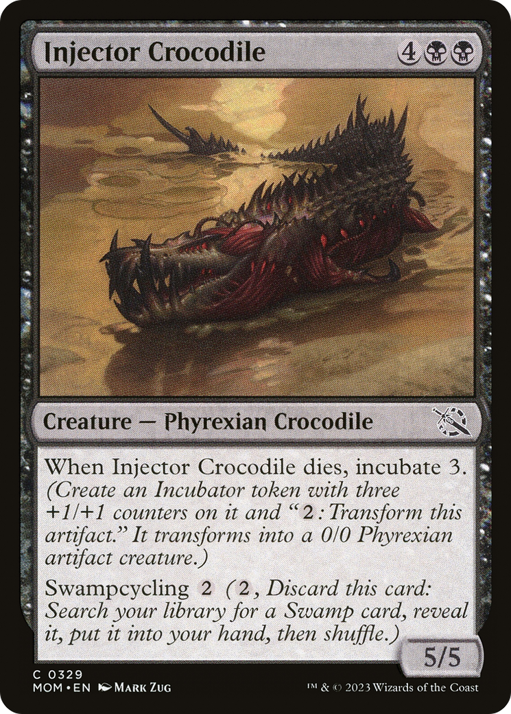 Injector Crocodile [March of the Machine] | Card Merchant Takapuna