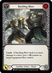 Buckling Blow (Red) [U-WTR057] (Welcome to Rathe Unlimited)  Unlimited Normal | Card Merchant Takapuna