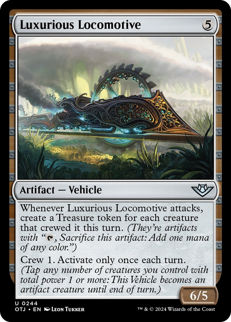 Luxurious Locomotive [Outlaws of Thunder Junction] | Card Merchant Takapuna