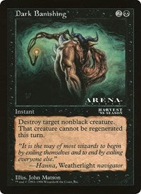 Dark Banishing (Oversized) [Oversize Cards] | Card Merchant Takapuna