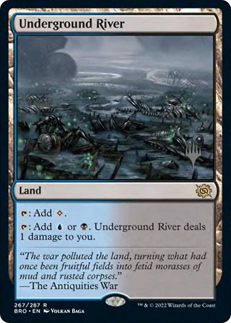 Underground River (Promo Pack) [The Brothers' War Promos] | Card Merchant Takapuna